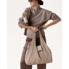 Keychain Tote - Beige