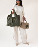 Keychain Tote - Olive