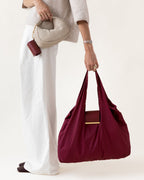Keychain Tote - Maroon