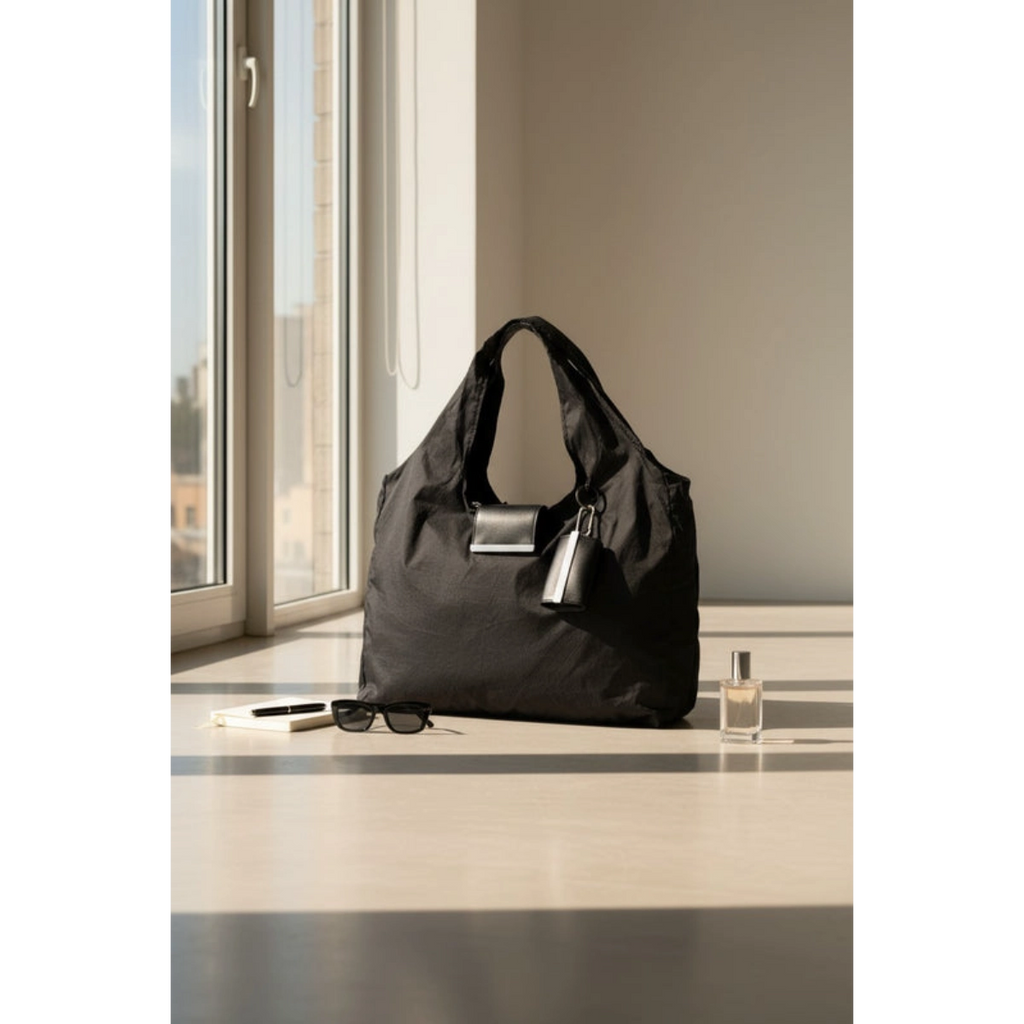 Keychain Tote - Black