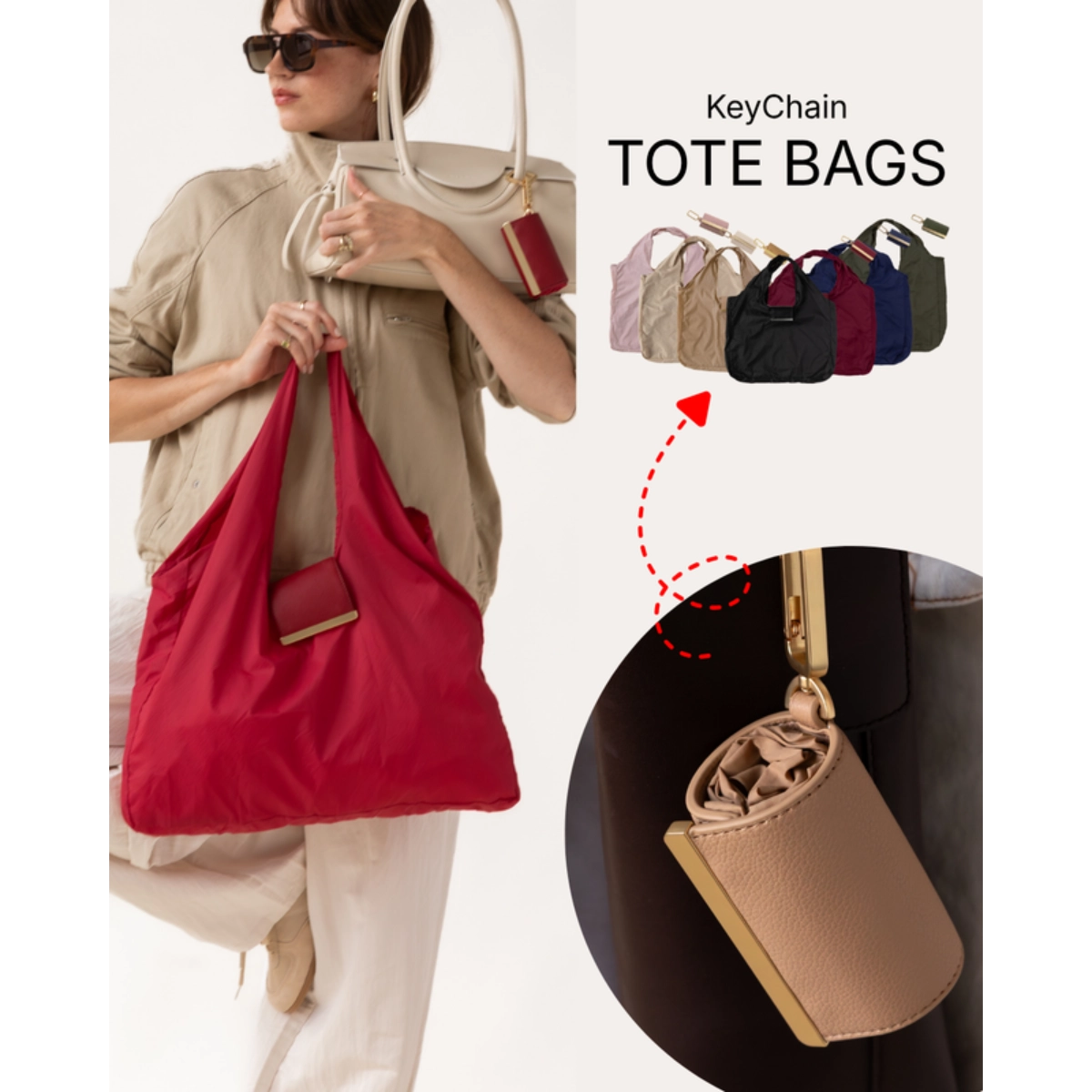 Keychain Tote | Chic Clip